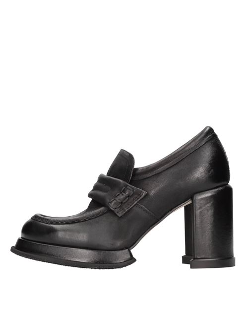 Leather moccasins A.S.98 | B54101NERO